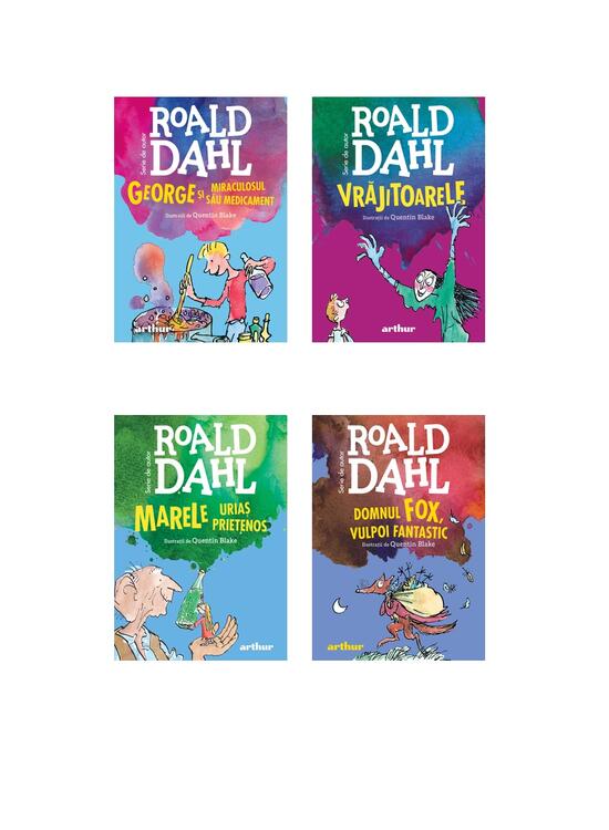 Pachet Roald Dahl ( Domnul Fox, MUP, Vrăjitoarele, George) - gallery big 6