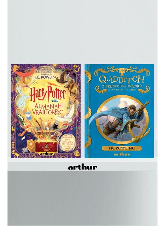 Pachet Harry Potter ( Almanah Vrăjitoresc, Quidditch) - gallery big 1