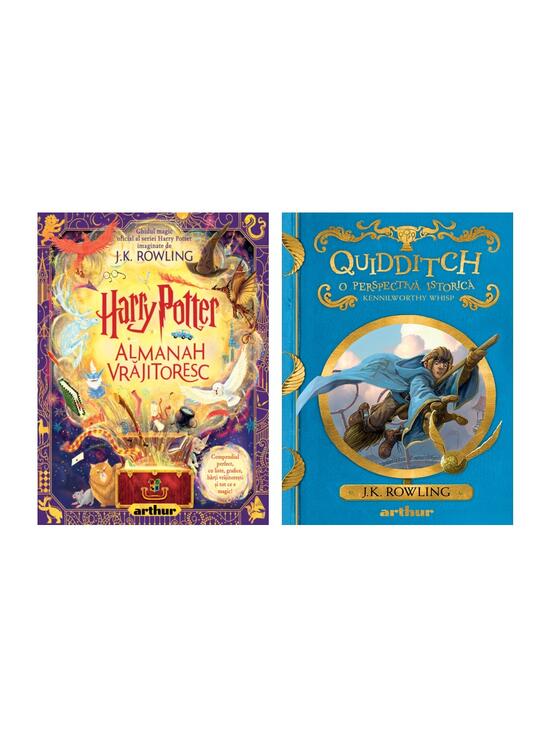 Pachet Harry Potter ( Almanah Vrăjitoresc, Quidditch) - gallery big 4