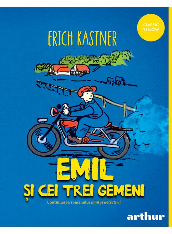 Pachet Kästner Classic Yellow (Clasa zburătoare,  Emil și cei trei gemeni ) - gallery big 3