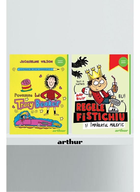Pachet Funny Green ( Regele Fistichiu,Tracy Beaker) - gallery big 1