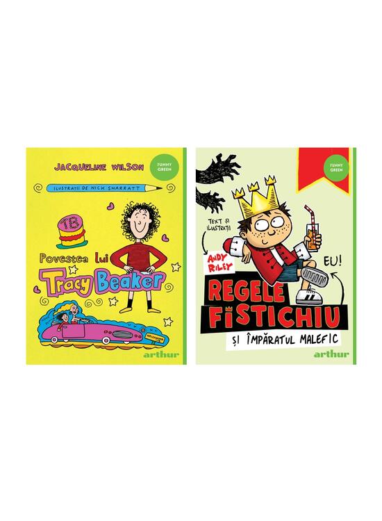 Pachet Funny Green ( Regele Fistichiu,Tracy Beaker) - gallery big 4