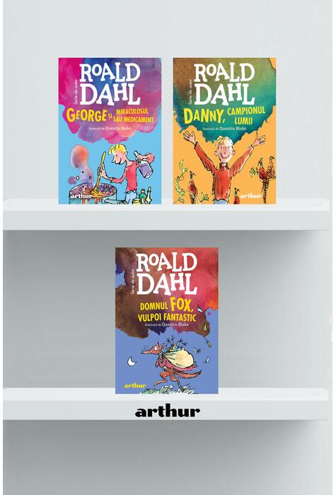 Pachet Roald Dahl ( George, Danny, Domnul Fox)