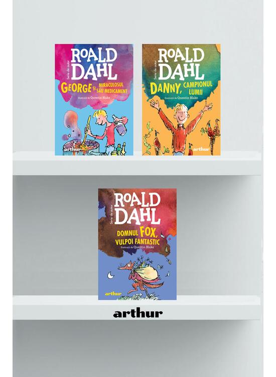 Pachet Roald Dahl ( George, Danny, Domnul Fox) - gallery big 1