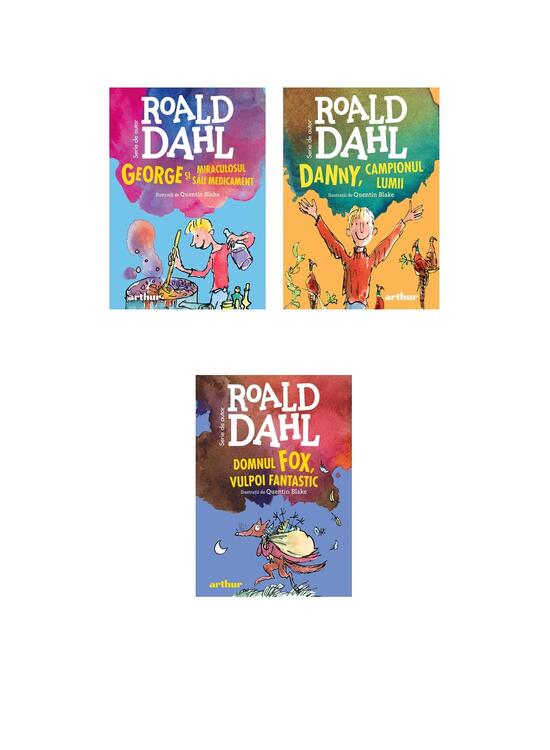 Pachet Roald Dahl ( George, Danny, Domnul Fox) - gallery big 5