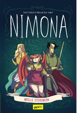 Pachet Girl Power (Maia și unicornul ei, Aiurea, Roller Girl, Nimona)