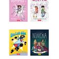 Pachet Girl Power (Maia și unicornul ei, Aiurea, Roller Girl, Nimona) - gallery small 