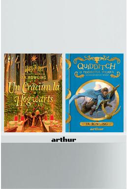 Pachet fan Harry Potter (Crăciun la Hogwarts, Quidditch)