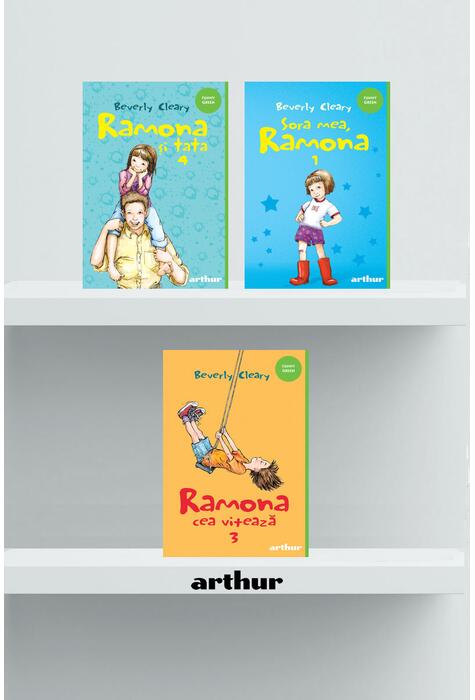 Pachet cărțile cu Ramona (3 volume)