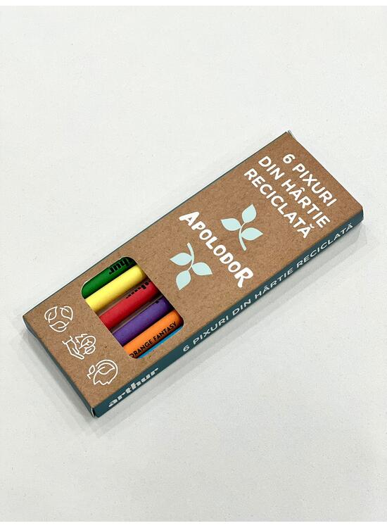 Pachet promo Apolodor 6-8 ani ( A doua carte cu Apolodor, puzzle 3D, set pixuri) - gallery big 3