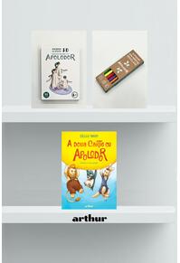 Pachet promo Apolodor 6-8 ani ( A doua carte cu Apolodor, puzzle 3D, set pixuri)