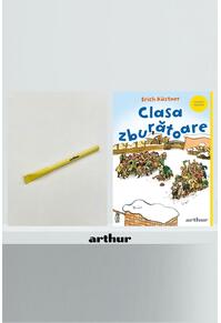 Pachet promo Classic Yellow (Clasa zburătoare paperback și pix)