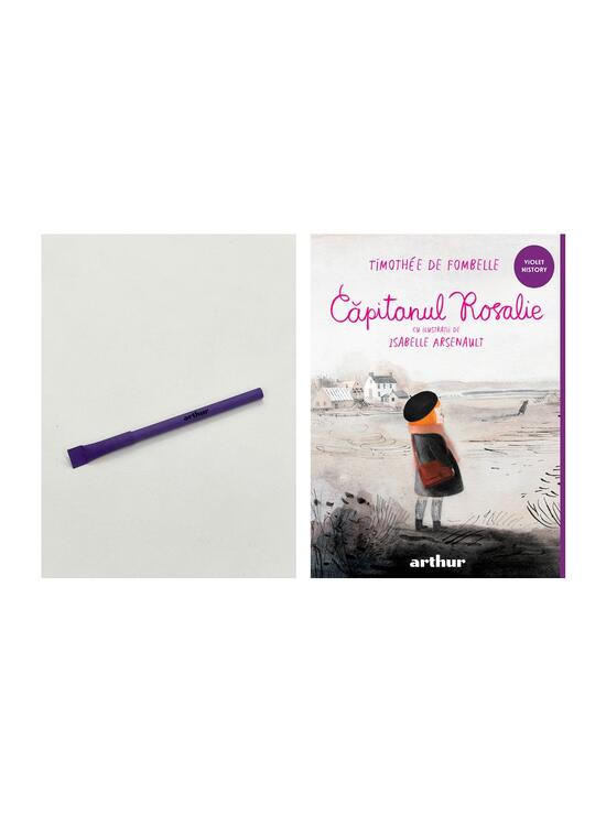 Pachet promo Violet History (Căpitanul Rosalie și pix) - gallery big 4
