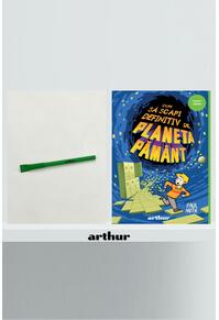 Pachet promo Funny Green (Cum să scapi definitiv de Planeta Pământ și pix)