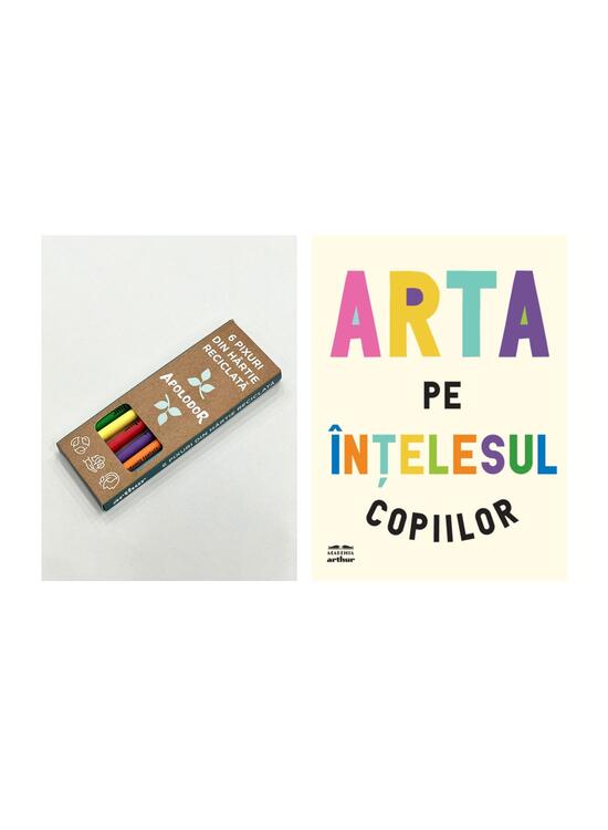 Pachet promo Arta pe înțelesul copiilor și set pixuri Arthur - gallery big 8