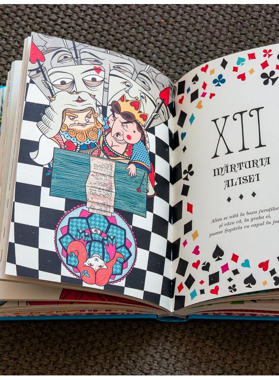 Aventurile Alisei în Țara Minunilor & în Țara Oglinzii Ediție ilustrată - gallery big 4
