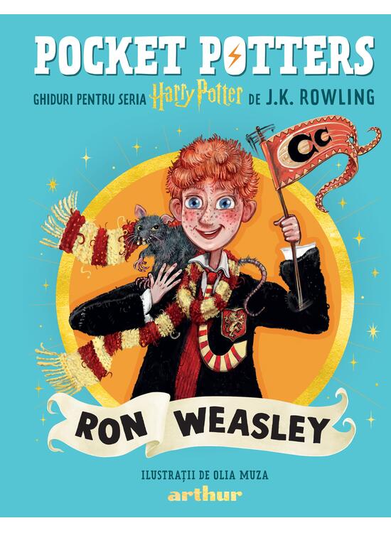 Pocket Potters 3. Ghiduri pentru Seria Harry Potter de J.K. Rowlling: Ron Weasley - gallery big 1