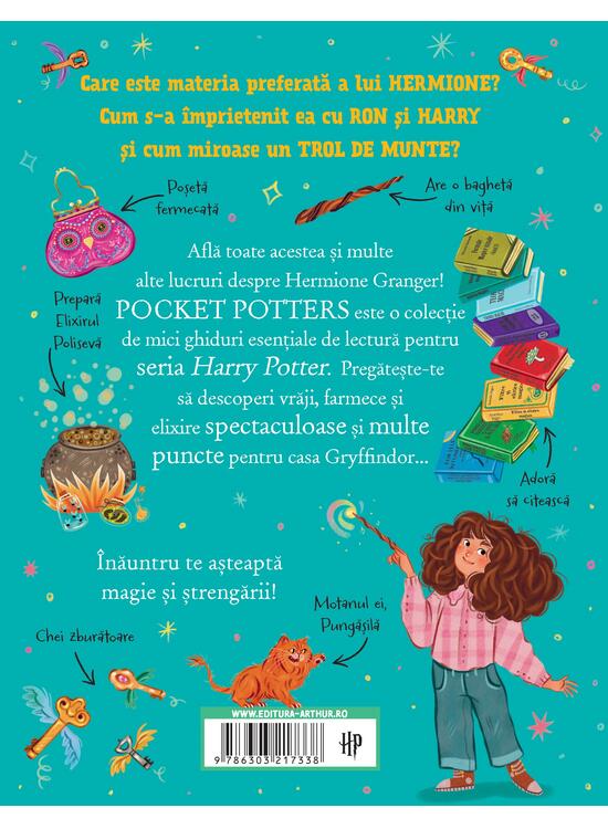 Pocket Potters 2. Ghiduri pentru Seria Harry Potter de J.K. Rowlling: Hermione Granger - gallery big 2