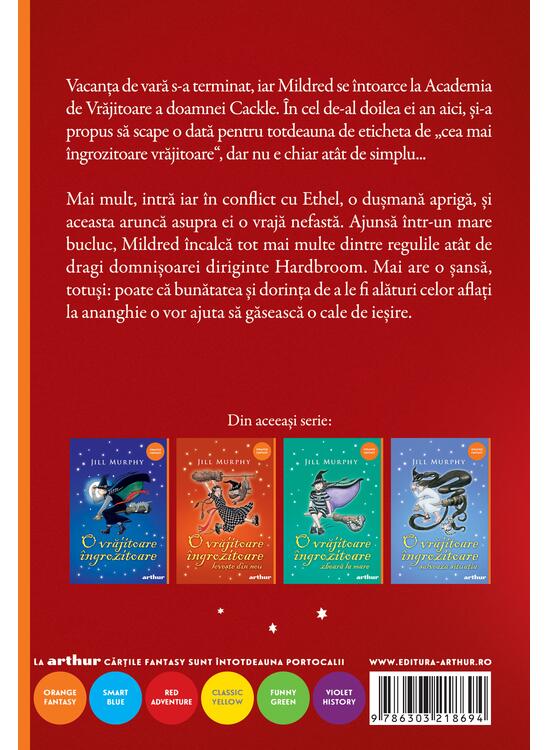 O vrăjitoare îngrozitoare și o vrajă nefastă #3 | paperback - gallery big 2