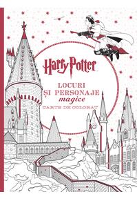 Harry Potter. Carte de colorat. Locuri și personaje magice