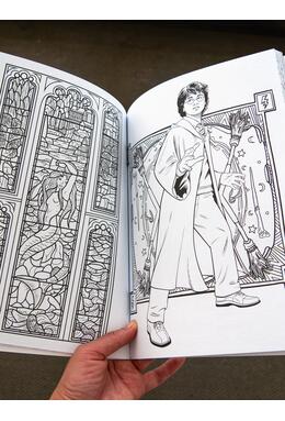 Harry Potter. Carte de colorat. Locuri și personaje magice