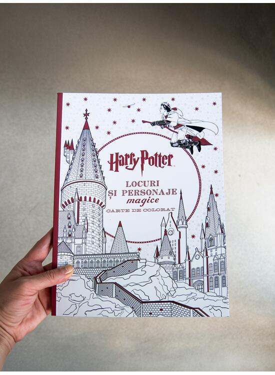Harry Potter. Carte de colorat. Locuri și personaje magice - gallery big 6