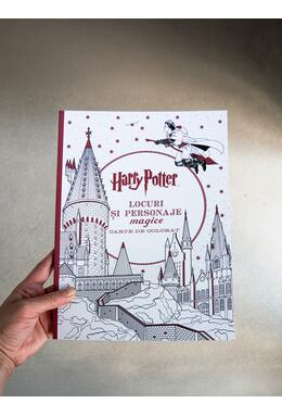 Harry Potter. Carte de colorat. Locuri și personaje magice