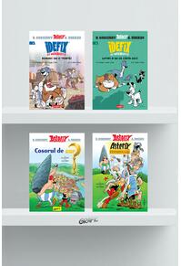 Pachet benzi desenate Asterix și Idefix ( 4 volume)