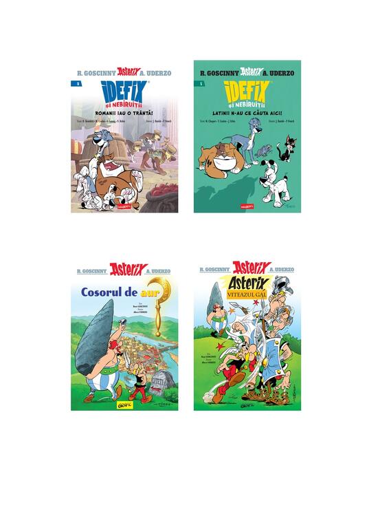 Pachet benzi desenate Asterix și Idefix ( 4 volume) - gallery big 6