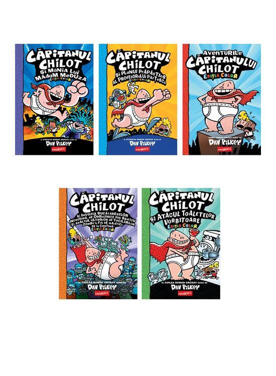 Pachet Căpitanul Chilot. Ediția color ( 5 volume) - gallery big 7
