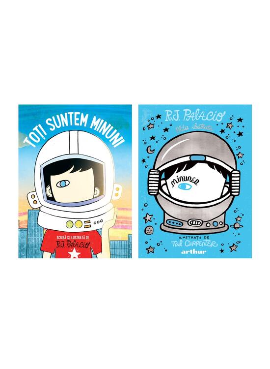 Pachet Minunea R.J. Palacio (romanul și albumul ilustrat) - gallery big 8