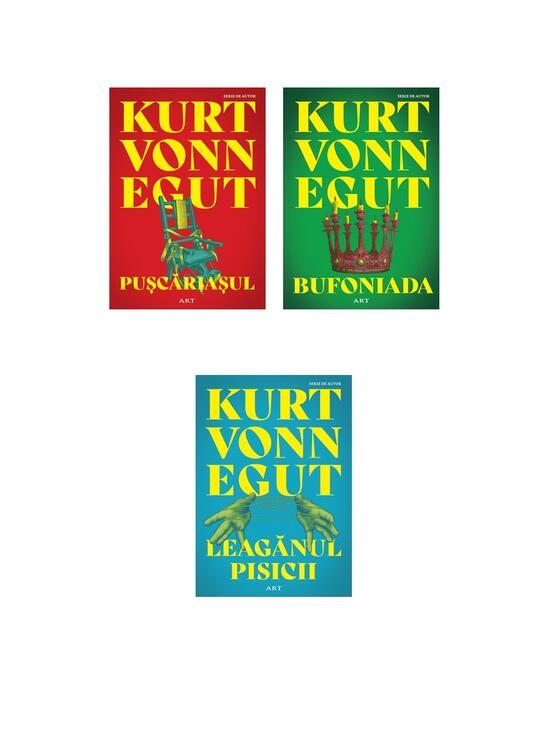 Pachet Kurt Vonnegut (Bufoniada, Leagănul pisicii, Pușcăriașul) - gallery big 3