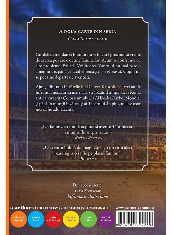 Casa Secretelor vol. 2: Bătălia Fiarelor | paperback - gallery big 2