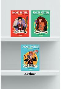 Pachet 3 ghiduri pentru Seria Harry Potter (Harry, Hermione și Ron)