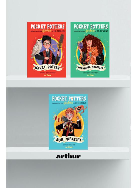 Pachet 3 ghiduri pentru Seria Harry Potter (Harry, Hermione și Ron) - gallery big 1