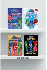 Pachet 4 aventuri PJ Masks: Eroii în Pijama