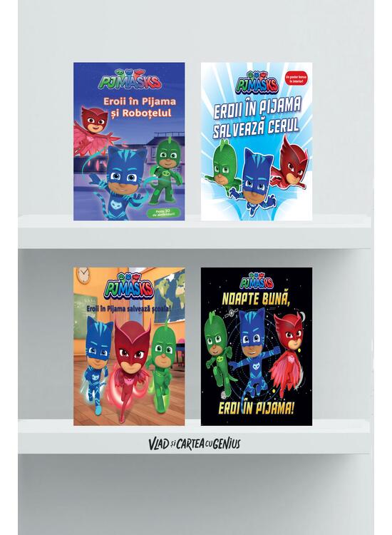 Pachet 4 aventuri PJ Masks: Eroii în Pijama - gallery big 1