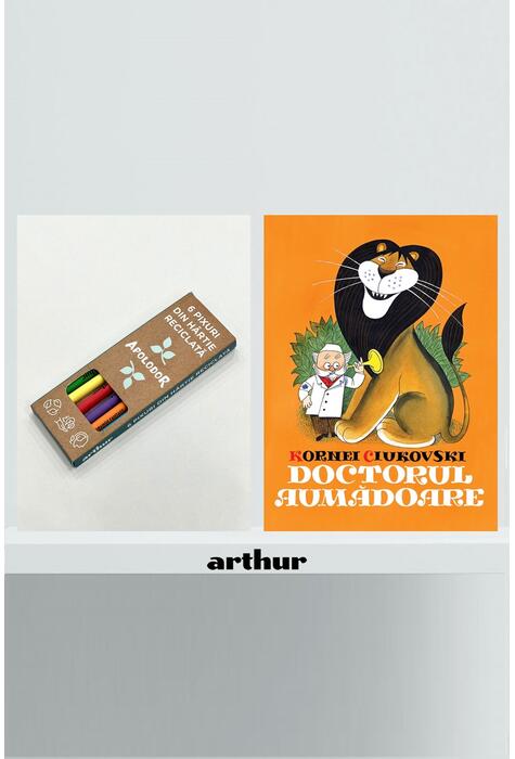 Pachet promo Doctorul Aumădoare și set pixuri Arthur