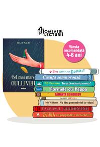 10 cărți ilustrate pentru 4-6 ani (Gulliver) +rucsac Apolodor cadou
