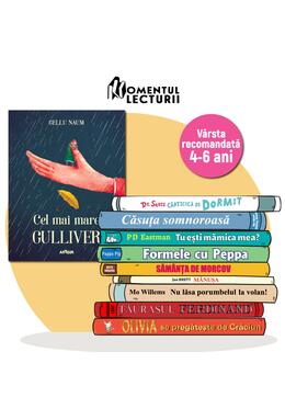 10 cărți ilustrate pentru 4-6 ani (Gulliver) +rucsac Apolodor cadou