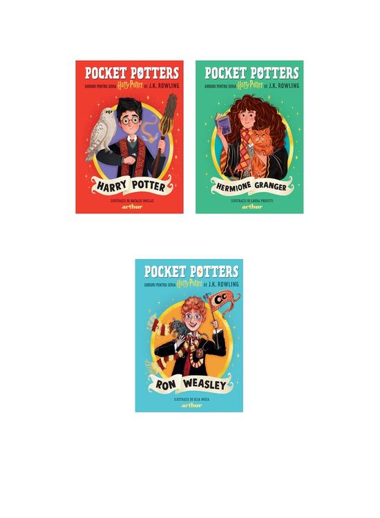 Copertă produs Pachet începător Harry Potter ( Piatra filosofală și 3 ghiduri de fan: Harry, Hermione și Ron) - gallery big 7