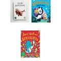 Pachet D. Walliams (Bunicozaura, Marmeladă. Panda cel Roșcat) + puzzle avion - gallery small 