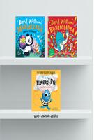 Pachet cărți 3-7 ani (Bunicozaura, Marmeladă. Panda cel Roșcat, E un monstru)