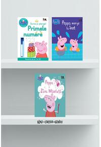 Pachet educativ Aventuri cu Peppa Pig ( 3 volume)