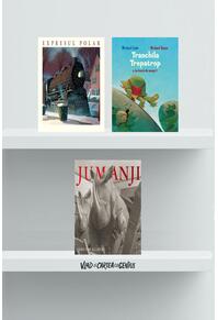 Pachet cărți educative 4-7 ani ( Expresul Polar, Jumanji, Tranchila Tropatrop)