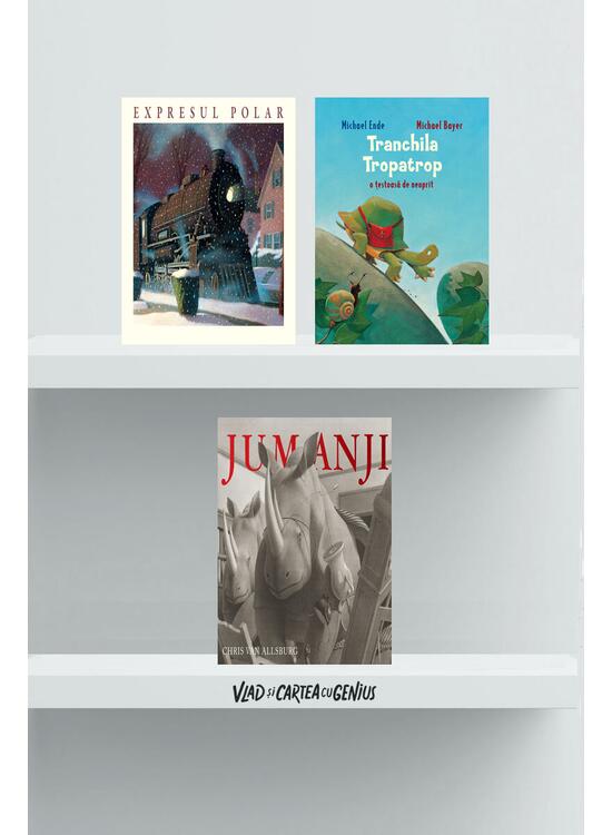 Copertă produs Pachet cărți educative 4-7 ani ( Expresul Polar, Jumanji, Tranchila Tropatrop) - gallery big 1
