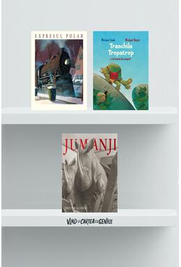 Copertă produs Pachet cărți educative 4-7 ani ( Expresul Polar, Jumanji, Tranchila Tropatrop)