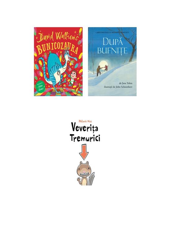 Copertă produs Pachet 3 povești pentru copii curioși (Bunicozaura,După bufnițe, Veverița Tremurici) - gallery big 5