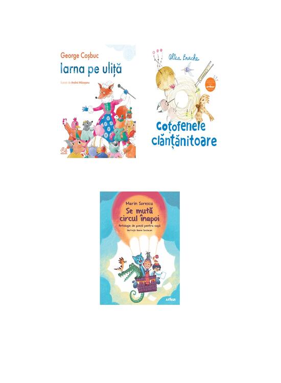 Copertă produs Pachet pentru 7 ani (Iarna pe uliță, Coțofenele clănțănitoare, Se mută circul înapoi) - gallery big 5