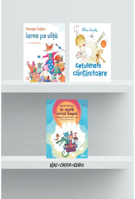 Copertă produs Pachet pentru 7 ani (Iarna pe uliță, Coțofenele clănțănitoare, Se mută circul înapoi)